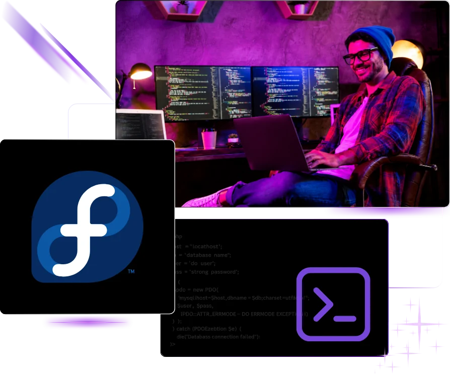 1-click Fedora VPS hosting - Fedora VPS hosting